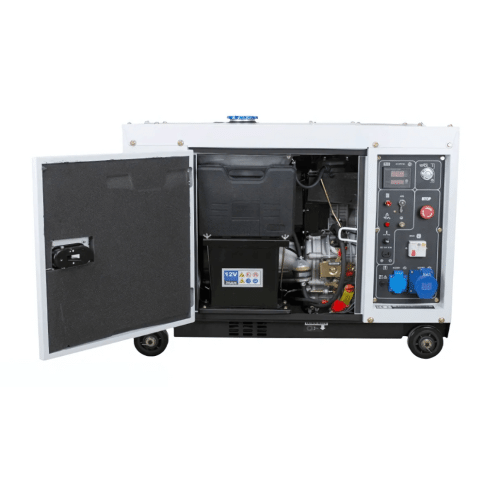 ⚡ OFERTA IMPERDÍVEL! Gerador Diesel Silencioso Hyundai DHY8600SE 6.3KW – 50% OFF + Frete Grátis por Tempo Limitado - Image 2