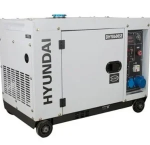 ⚡ OFERTA IMPERDÍVEL! Gerador Diesel Silencioso Hyundai DHY8600SE 6.3KW – 50% OFF + Frete Grátis por Tempo Limitado