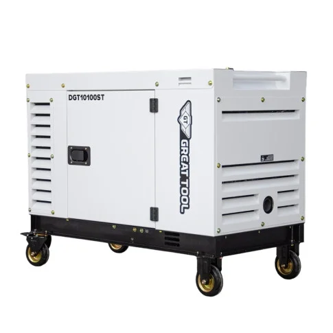 Gerador Diesel Silencioso Great Tool DGT10100ST 10kVA